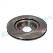 Jeu de 2 disques de frein arrière RAP BRAKES R-D0779 - Visuel 3