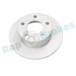 Jeu de 2 disques de frein arrière RAP BRAKES R-D0781C - Visuel 1