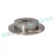 Jeu de 2 disques de frein arrière RAP BRAKES R-D0783 - Visuel 2