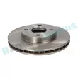 Jeu de 2 disques de frein avant RAP BRAKES R-D0789 - Visuel 2