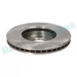 Jeu de 2 disques de frein avant RAP BRAKES R-D0789 - Visuel 3