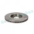 Jeu de 2 disques de frein avant RAP BRAKES R-D0791 - Visuel 3