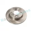 Jeu de 2 disques de frein avant RAP BRAKES R-D0793 - Visuel 1