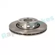 Jeu de 2 disques de frein avant RAP BRAKES R-D0796 - Visuel 2