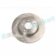 Jeu de 2 disques de frein avant RAP BRAKES R-D0797 - Visuel 1