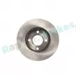 Jeu de 2 disques de frein avant RAP BRAKES R-D0798 - Visuel 3