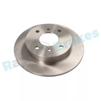 Jeu de 2 disques de frein arrière RAP BRAKES R-D0803