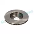 Jeu de 2 disques de frein avant RAP BRAKES R-D0804 - Visuel 3