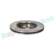 Jeu de 2 disques de frein avant RAP BRAKES R-D0807 - Visuel 3