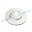 Jeu de 2 disques de frein avant RAP BRAKES R-D0807C - Visuel 1