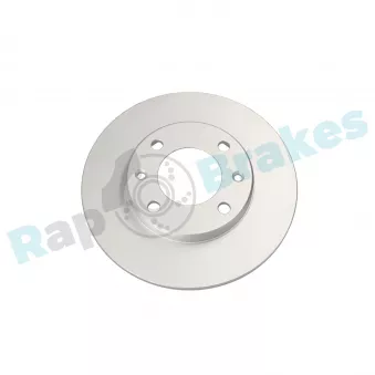 Jeu de 2 disques de frein arrière RAP BRAKES R-D0809C