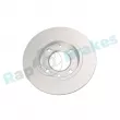 Jeu de 2 disques de frein arrière RAP BRAKES R-D0809C - Visuel 3