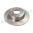Jeu de 2 disques de frein arrière RAP BRAKES R-D0815 - Visuel 1
