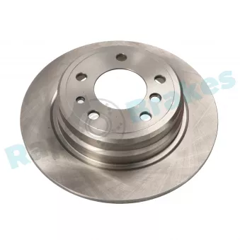 Jeu de 2 disques de frein arrière RAP BRAKES R-D0816