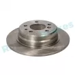Jeu de 2 disques de frein arrière RAP BRAKES R-D0816 - Visuel 2