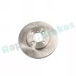 Jeu de 2 disques de frein avant RAP BRAKES R-D0819 - Visuel 1