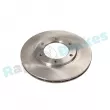 Jeu de 2 disques de frein avant RAP BRAKES R-D0825 - Visuel 1