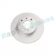 Jeu de 2 disques de frein arrière RAP BRAKES R-D0835C - Visuel 1