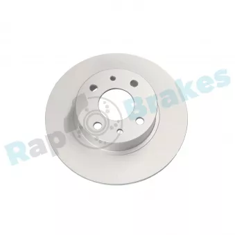 Jeu de 2 disques de frein arrière RAP BRAKES R-D0835C