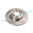 Jeu de 2 disques de frein avant RAP BRAKES R-D0838 - Visuel 1