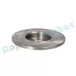 Jeu de 2 disques de frein avant RAP BRAKES R-D0838 - Visuel 3