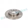 Jeu de 2 disques de frein avant RAP BRAKES R-D0839 - Visuel 2