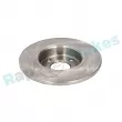 Jeu de 2 disques de frein avant RAP BRAKES R-D0839 - Visuel 3