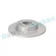 Jeu de 2 disques de frein avant RAP BRAKES R-D0839C - Visuel 2