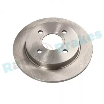 Jeu de 2 disques de frein arrière RAP BRAKES R-D0849