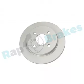 Jeu de 2 disques de frein arrière RAP BRAKES R-D0849C