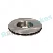 Jeu de 2 disques de frein avant RAP BRAKES R-D0855 - Visuel 3
