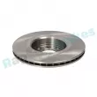 Jeu de 2 disques de frein avant RAP BRAKES R-D0856 - Visuel 3