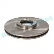 Jeu de 2 disques de frein avant RAP BRAKES R-D0857 - Visuel 2