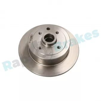 Jeu de 2 disques de frein arrière RAP BRAKES R-D0859