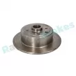 Jeu de 2 disques de frein arrière RAP BRAKES R-D0859 - Visuel 2