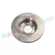 Jeu de 2 disques de frein avant RAP BRAKES R-D0860 - Visuel 3