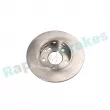 Jeu de 2 disques de frein avant RAP BRAKES R-D0869 - Visuel 3