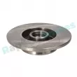 Jeu de 2 disques de frein arrière RAP BRAKES R-D0874 - Visuel 3