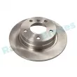 Jeu de 2 disques de frein arrière RAP BRAKES R-D0875 - Visuel 1