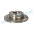 Jeu de 2 disques de frein arrière RAP BRAKES R-D0875 - Visuel 2