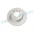 Jeu de 2 disques de frein arrière RAP BRAKES R-D0875C - Visuel 1
