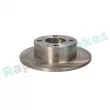 Jeu de 2 disques de frein arrière RAP BRAKES R-D0882 - Visuel 2