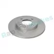 Jeu de 2 disques de frein avant RAP BRAKES R-D0887C - Visuel 2