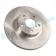 Jeu de 2 disques de frein avant RAP BRAKES R-D0889 - Visuel 1