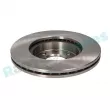 Jeu de 2 disques de frein avant RAP BRAKES R-D0890 - Visuel 3