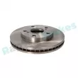 Jeu de 2 disques de frein avant RAP BRAKES R-D0893 - Visuel 2