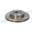 Jeu de 2 disques de frein avant RAP BRAKES R-D0895 - Visuel 2