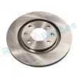 Jeu de 2 disques de frein avant RAP BRAKES R-D0900 - Visuel 1