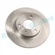 Jeu de 2 disques de frein avant RAP BRAKES R-D0906 - Visuel 1