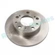 Jeu de 2 disques de frein avant RAP BRAKES R-D0908 - Visuel 1